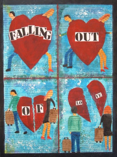 Falling Out Of Love Collage