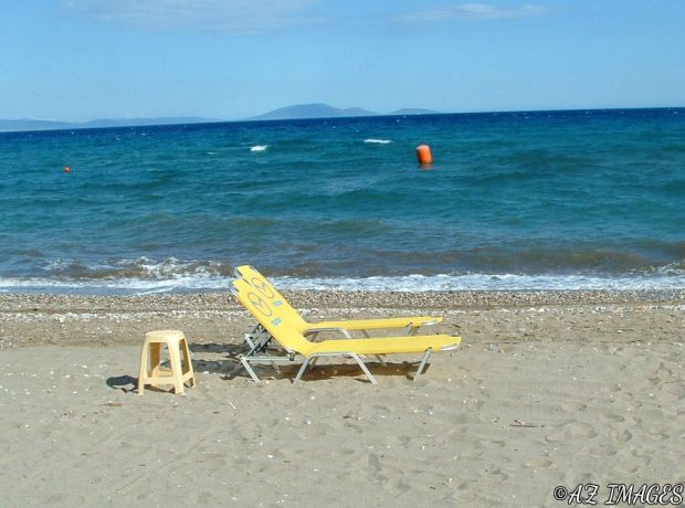 Beach chairs on Beach