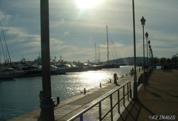 Sunsetting at the marina