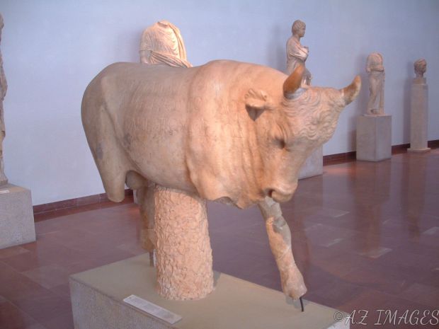 The Bull a gift to Aspasia wife of Herod 